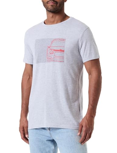 CITROËN Herren Xsara WRC Sul Fronte & Retro & C3wrc Stampa Sullaica C24s T-Shirt, Light Grey Melange, XXL von CITROËN