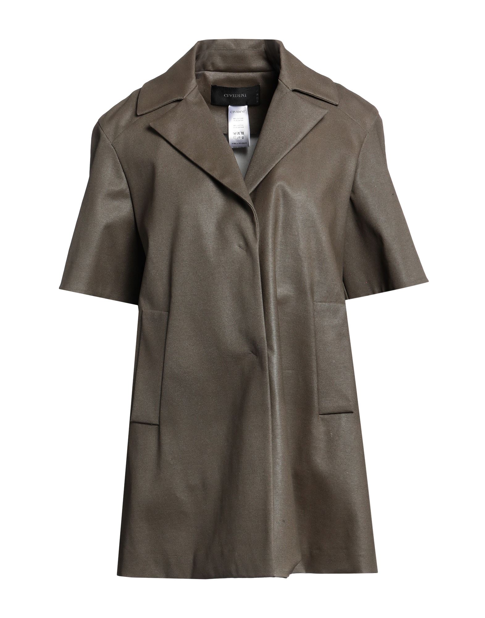 CIVIDINI Jacke, Mantel & Trenchcoat Damen Khaki von CIVIDINI