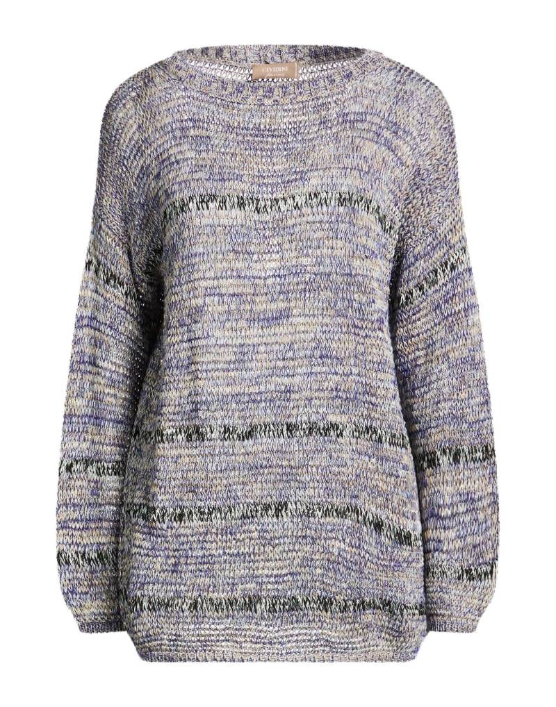 CIVIDINI Pullover Damen Violett von CIVIDINI