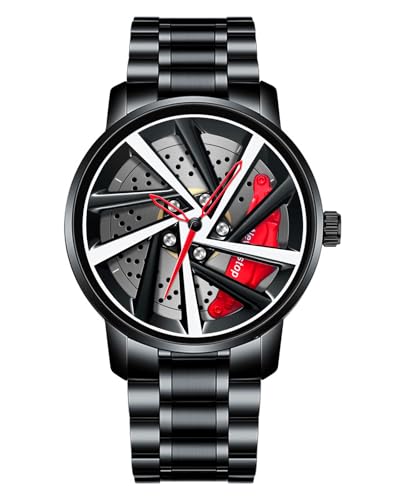 CIVO Analog Uhren Herren Trend: Designer Armbanduhr - Edelstahl Herren Uhr Casual Schwarz CIVO Analog Uhren Herren Trend: Designer Armbanduhr - Edelstahl Herren Uhr Casual Schwarz von CIVO