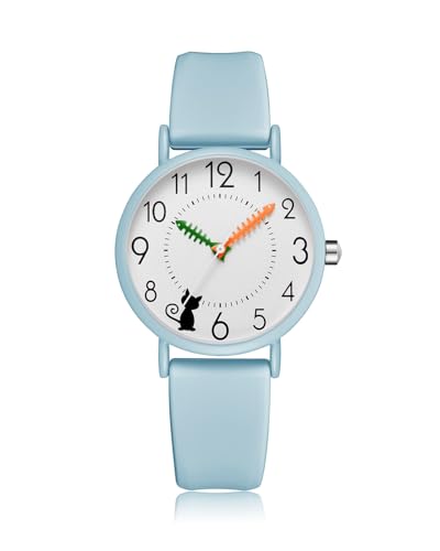 CIVO Damenuhr Analog Silikon Armbanduhr-Damen - Einfache Blau Wasserdicht Quarz Uhr Damen Elegant Klassische, Mode Geschenke für Frauen von CIVO