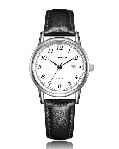CIVO Uhren Damen Lederarmband Armbanduhr: Minimalistische Analog Wasserdicht von CIVO