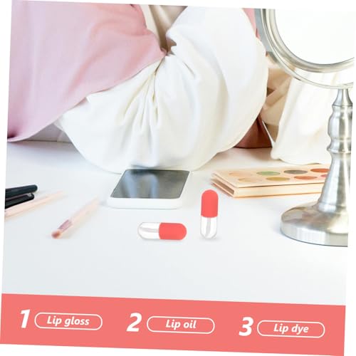 CIYODO 10 Stück Nachfüllbare Lipgloss Tuben mit Stopfen Leere Lippenbalsam Behälter für DIY Lipgloss Lippenöl und Flüssigen Lippenstift aus Robustem Material Praktische Mini für Damen von CIYODO