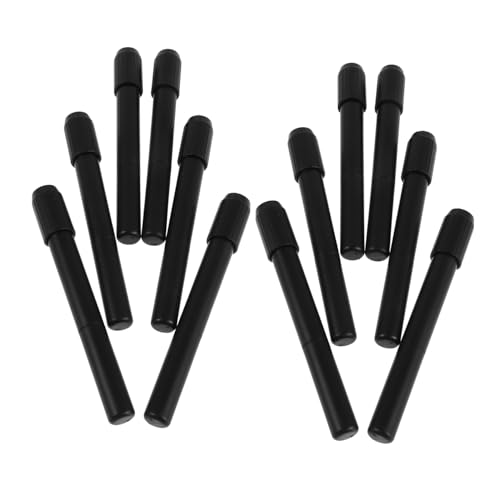 CIYODO 12 Stück Teiliges Augenbrauenstift Verlängerer mit Pinsel Doppelseitiger Metallhalter für Präzises Formen Weicher Hautfreundlicher Bürstenkopf Tragbar und Leicht für Profi von CIYODO
