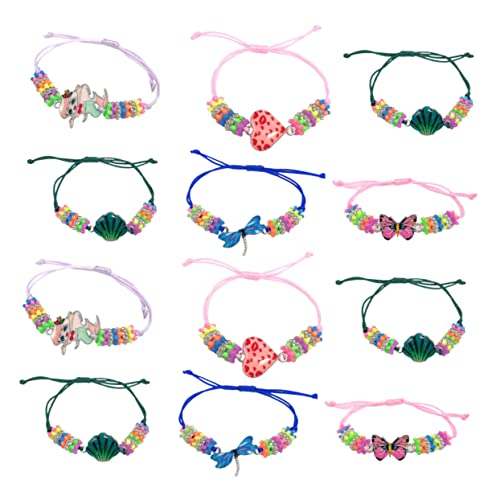 CIYODO 12stücke Kreatives Cartoon Kinderarmband Mit Tiermotiven Handgelenkskette Verstellbares Armband Aus Hochwertigem Material Für Geburtstag Und Andere Anlässe von CIYODO