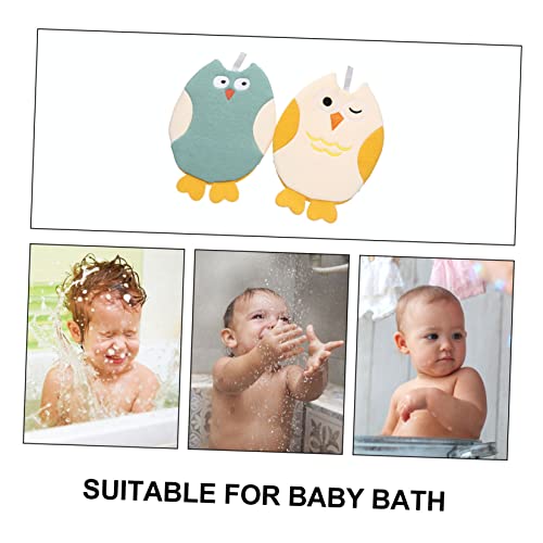 CIYODO 2 STÜCK Teiliges Cartoon badetücher mit Süßen Tiermotiven Weiche aus Hautfreundlichem Baumwoll polyester für Sanfte Körperreinigung Leicht und Tragbar für Zuhause und Reisen von CIYODO