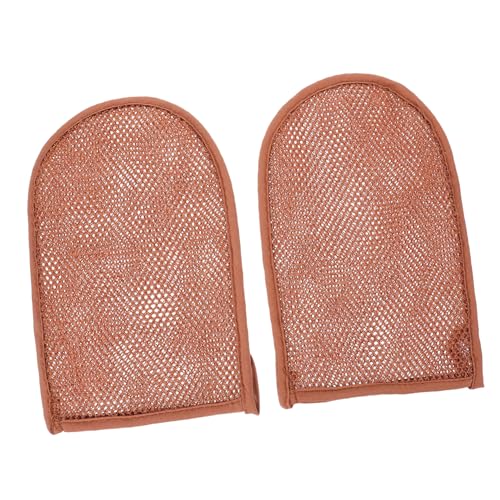 CIYODO 2 Stck Peeling handschuhe aus Nylon für Dusche und Bad Körper scrubber mit Reichhaltigem Schaum Langlebige Peeling mittens zur Sanften Hautreinigung Geeignet für Damen und Herren von CIYODO