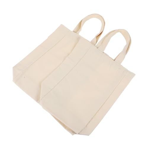 CIYODO 2 Stück Canvas Weintaschen Robuste Tragetaschen für Rotwein Faltbare Geschenkbeutel Handliche Flaschentaschen für Weihnachten Party und Besuch Langlebig und Wiederverwendbar von CIYODO