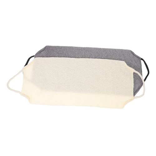 CIYODO 2 Stück Exfolierende Duschhandtücher mit Griffen Doppelseitiger Körperpeeling für Sanfte Hautpflege Maschinenwaschbar für Damen und Herren Tiefenreinigend von CIYODO