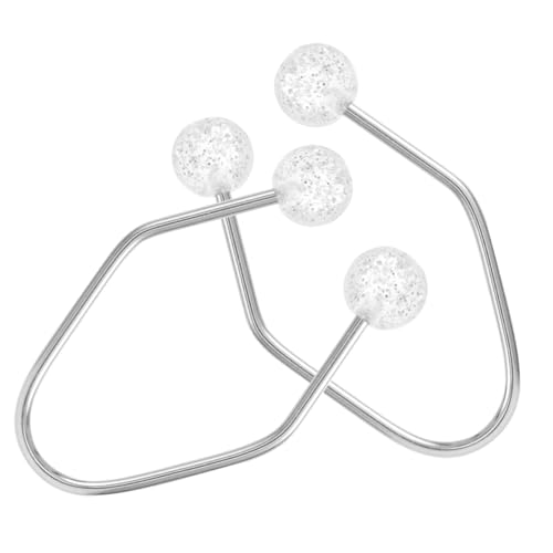 CIYODO 2 Stück Grübchenmacher Edelstahl Gesichts Trainingsgerät für Männer und Frauen Komfortabler Dimple Maker mit Perlen Effektives Grübchentraining zur Natürlichen Wangenformung von CIYODO