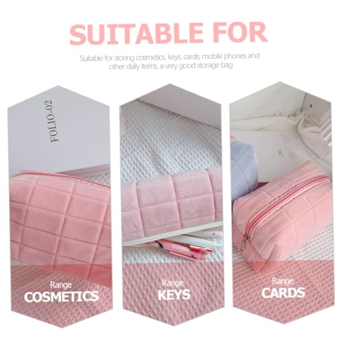 CIYODO 2 Stück Kosmetiktasche Tragbar Leicht Make up Organizer Multifunktional für Damen Reise Kulturbeutel Kosmetik Aufbewahrungstasche Robust Modisch Vielseitig für Toilettenartikel von CIYODO