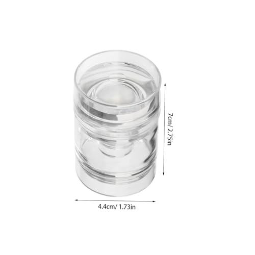 CIYODO 2 Stück Nagelstempel aus Transparentem Silikon Weiche Flexible Stamping Jelly Köpfe Präzise French Tip Maniküre Stempel für DIY Nagelkunst Leichtes Reisefreundliches Nail Art Tool CIYODO 2 Stück Nagelstempel aus Transparentem Silikon Weiche Flexible Stamping Jelly Köpfe Präzise French Tip Maniküre Stempel für DIY Nagelkunst Leichtes Reisefreundliches Nail Art Tool von CIYODO