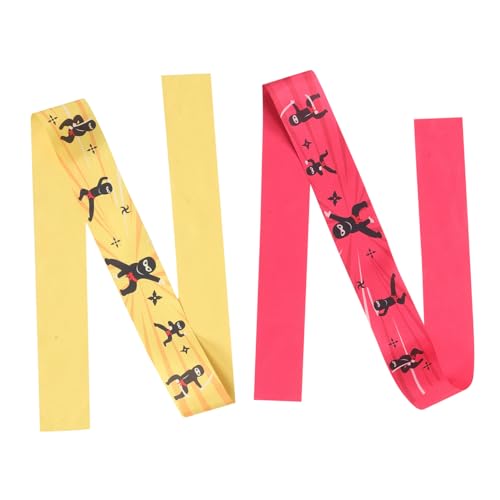 CIYODO 2 Stück Ninja Stirnbänder für Kreatives Dragon Design Vielseitig für Karate Kostüme Japanische Samurai Kopfbänder für Auftritte und Partys von CIYODO