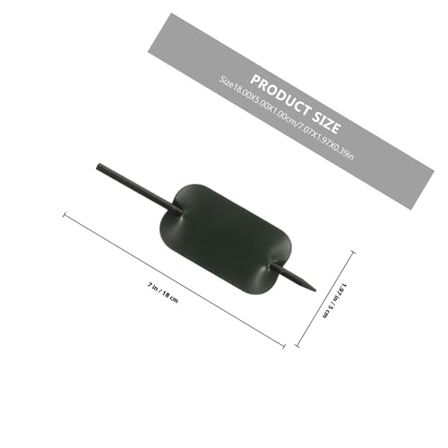 CIYODO 2 Stück PU Leder Haarschmuck mit Haarklammer und Haarnadel Modische Leichte Damen Haarspangen in Grün und Weinrot für Vielseitige Hochsteckfrisuren bei Alltag Party und Hochzeit von CIYODO