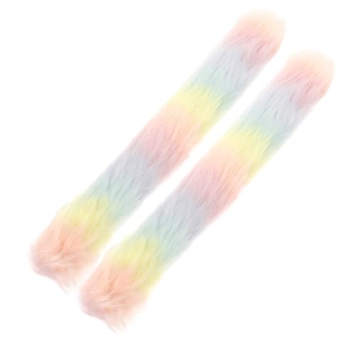 CIYODO 2 Stück Plüsch Schnapparmbänder für Farbige Slap Armbänder Party und Festtagsgeschenke Weiches Material für Komfortables für Geburtstagsfeiern und Feste von CIYODO