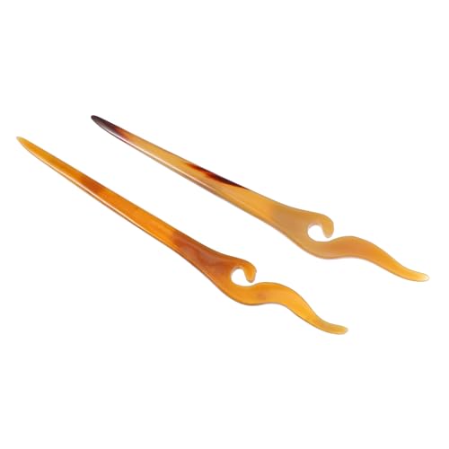 CIYODO 2 Stück Teiliges Natürliche Kuhhorn Haarnadeln Klassische Haarnadeln Haarschmuck Damen Haarklammern für Hochzeiten Partys Alltag Stabile Haarklammern für Dutt Frisuren Geschenk CIYODO 2 Stück Teiliges Natürliche Kuhhorn Haarnadeln Klassische Haarnadeln Haarschmuck Damen Haarklammern für Hochzeiten Partys Alltag Stabile Haarklammern für Dutt Frisuren Geschenk von CIYODO