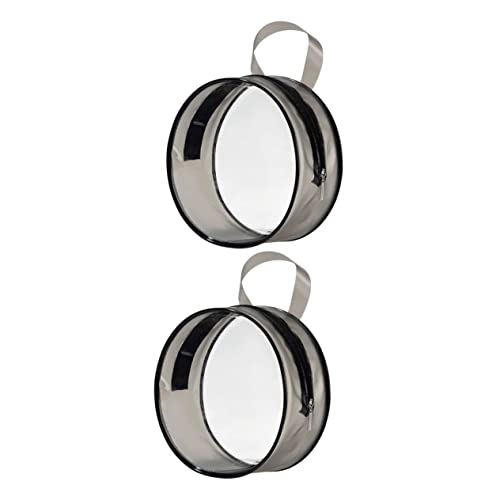 CIYODO 2 Stück Transparente wasserdichte Kosmetiktasche Portable Makeup Pouches Leichte Reise Organizer für Damen Praktische Aufbewahrungstasche für Kosmetik und Toilettenartikel CIYODO 2 Stück Transparente wasserdichte Kosmetiktasche Portable Makeup Pouches Leichte Reise Organizer für Damen Praktische Aufbewahrungstasche für Kosmetik und Toilettenartikel von CIYODO