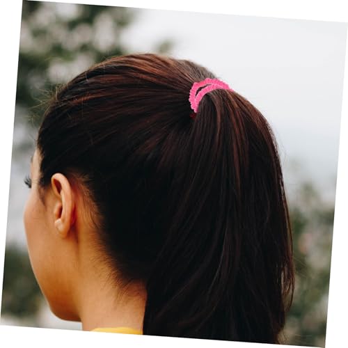 CIYODO 20 Stück Haarhalter Gummibänder Bunte Haargummis Elastisches Haarband Seil Haarschmuck Für Mädchen Bunte Elastische Haargummis Pferdeschwanz Accessoires Manschetten von CIYODO