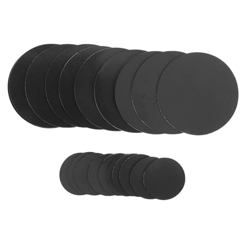 CIYODO 20 Stück Teiliges Runde Magnetische Scheiben mit Selbstklebender Rückseite Starke Haftkraft für DIY Make-up Palette Praktische Haftmagnete für Lidschatten und Bastelprojekte zu von CIYODO