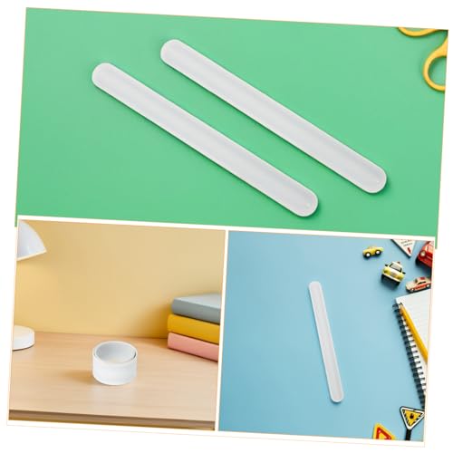 CIYODO 20 Stück Weiße Silikon Slap Armbänder für Weiche DIY Blank Snap Wristbands zum Bemalen und Basteln Vielseitig für Party Halloween Weihnachten Kreatives Zubehör von CIYODO