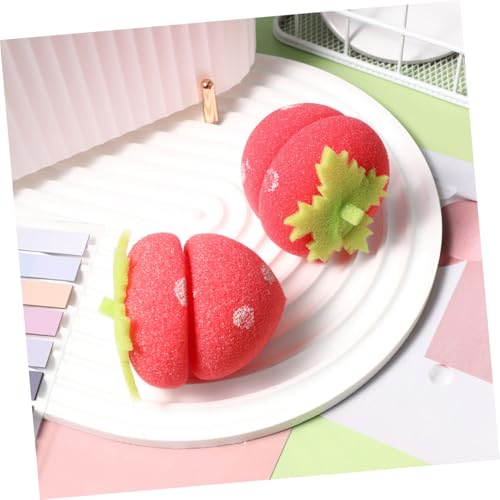 CIYODO 24 Stück Teiliges Weiche Haar Schaumstofflockenwickler Praktische Styling Tools für Schonendes Lockenstyling Bunte Niedliche Haarroller Geeignet für Damen und Mädchen Einfache von CIYODO