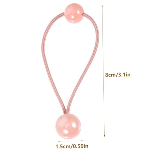 CIYODO 28 Stck Teiliges Elastische Haargummis für Mädchen Doppelte Kugel design Bunte Haarschleifen Flexible Pferdeschwanz halter für Dünnes Dickes und Lockiges Haar für Alltag und von CIYODO
