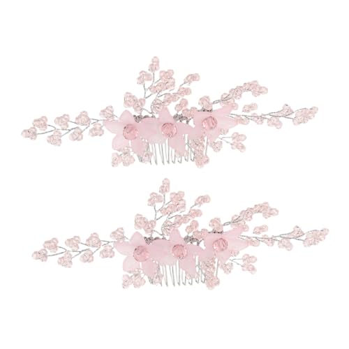 CIYODO 2stücke Haarkamm Mit Blumenmuster Für Braut Schmuck Für Hochzeit Seitlicher Kamm Für Brautfrisuren Leichte Haaraccessoires Für Verlobung Und Formelle Anlässe CIYODO 2stücke Haarkamm Mit Blumenmuster Für Braut Schmuck Für Hochzeit Seitlicher Kamm Für Brautfrisuren Leichte Haaraccessoires Für Verlobung Und Formelle Anlässe von CIYODO