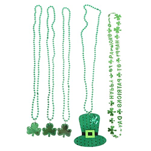CIYODO 3 Stück Teiliges Kleeblatt für Patrick's Day Perfektes Kostümzubehör für Partys und Feierlichkeiten für Erwachsene und Schmuckstücke für Festliche Anlässe von CIYODO