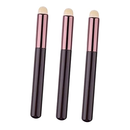 CIYODO 3 Stück Teiliges Lippenpinsel Concealer und Lippenstift Applikator Mini Schminkpinsel Ergonomisch für Präzises Lippen Make Up Geeignet für Frauen und Mädchen von CIYODO