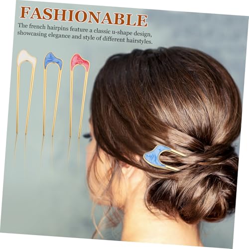 CIYODO 3 Stück U Förmige Französische Haarnadeln Teiliges Stabile Haarklammern für Damen Styling für Dutt und Hochsteckfrisuren Vielseitig für Alltag und Besondere Anlässe CIYODO 3 Stück U Förmige Französische Haarnadeln Teiliges Stabile Haarklammern für Damen Styling für Dutt und Hochsteckfrisuren Vielseitig für Alltag und Besondere Anlässe von CIYODO