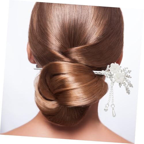 CIYODO 3 Stück Vintage Haarnadeln Tassel Haarstäbe mit Strass Elegante Chinesische Haarschmuck für Frauen Mädchen Hochzeit Party Alltagslook von CIYODO