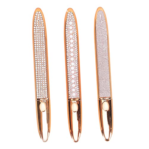 CIYODO 3 Stück Wasserfester Eyeliner Gelstifte mit Weichem Pinselkopf Schnelltrocknend Schweißfest Präzises Augen Make Up Zubehör für Mädchen Selbstklebende Farbige Kajalstifte in Rosa von CIYODO