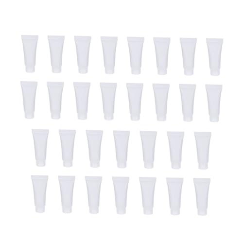 CIYODO 30 Teiliges Frosted Kosmetik Quetschflaschen Wiederverwendbare Reiseflaschen für Gesichtsreiniger Handcreme Lotion Spender Auslaufsicher Leicht und Tragbar für Unterwegs von CIYODO