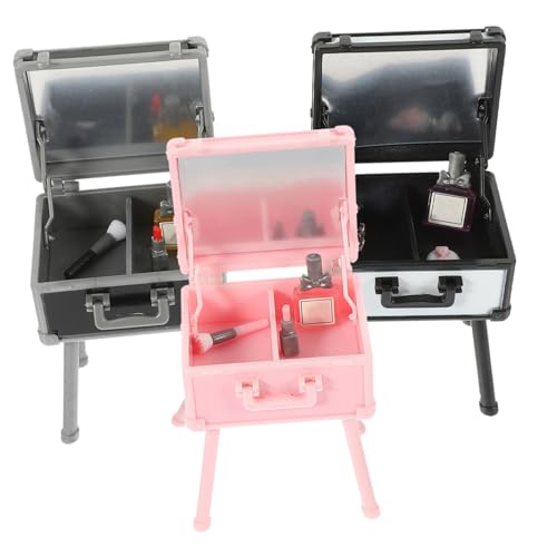 CIYODO 3stücke Miniatur-kosmetikbox Lippenstift Und Parfüm Für Puppenhaus-dekor Und Mini-Haus-Ornament Schick Und Elegant Für Wohnzimmer Und Schlafzimmer von CIYODO