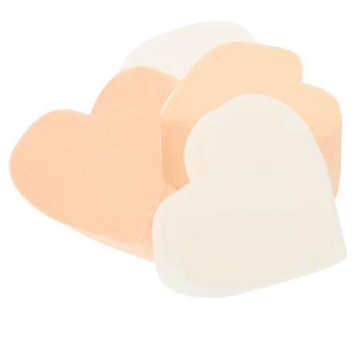 CIYODO 4 Stück Herzförmige Make up Schwämme Kosmetikpuderquaste Weich Präzisions sponges für Foundation und Beauty Kleine Schminkschwämme für Frauen Farben Zufällig Zufällige Farbe CIYODO 4 Stück Herzförmige Make up Schwämme Kosmetikpuderquaste Weich Präzisions sponges für Foundation und Beauty Kleine Schminkschwämme für Frauen Farben Zufällig Zufällige Farbe von CIYODO