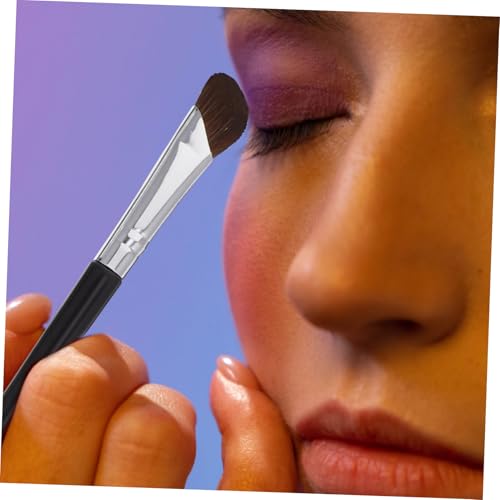 CIYODO 4 Stück Teiliges Augen make up Pinselset mit Schrägem Eyeliner Augenbrauenpinsel Langlebige Borsten für Präzises Auftragen von Lidschatten und Augenbrauen Geeignet für Anfänger von CIYODO