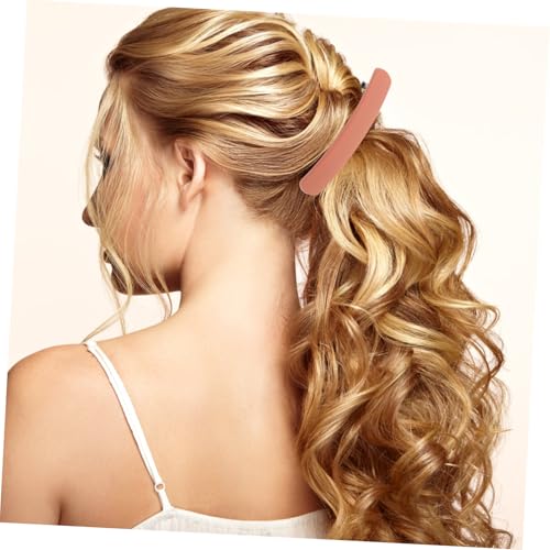 CIYODO 4 Stück Teiliges Matte Haarklammern Große Französische Haarspangen mit Federmechanismus für Damen Mädchen Vielseitige Haarschmuck accessoires in Marinegrün Schwarz von CIYODO