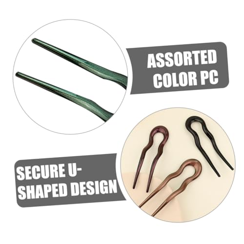 CIYODO 4 Stück Teiliges U förmige Haarnadeln für Damen Glänzende Vintage Haargabeln Fester Sitz Langlebiges Material für Elegante Duttfrisuren und Vielseitiges Haarstyling CIYODO 4 Stück Teiliges U förmige Haarnadeln für Damen Glänzende Vintage Haargabeln Fester Sitz Langlebiges Material für Elegante Duttfrisuren und Vielseitiges Haarstyling von CIYODO