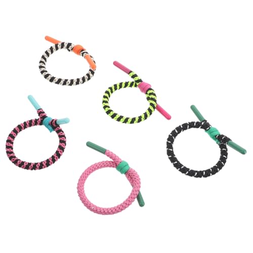 CIYODO 5 Stück Teiliges Bunte Geflochtene Haargummis für Mädchen und Frauen Weiche Elastische Sport Haargummis für Hohen Pferdeschwanz Sanfter Halt Modische und Vielseitige CIYODO 5 Stück Teiliges Bunte Geflochtene Haargummis für Mädchen und Frauen Weiche Elastische Sport Haargummis für Hohen Pferdeschwanz Sanfter Halt Modische und Vielseitige von CIYODO