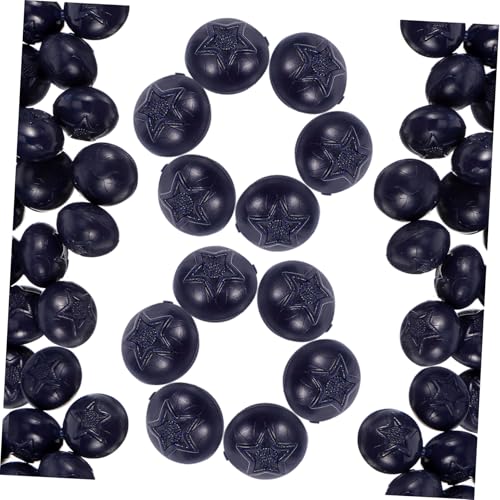 CIYODO 50Stücke Künstliche Blaubeeren Lebensechte Simulation für DIY Handwerk Küchendekoration und Fotografie Requisiten Bastelprojekte und Stilvolle Arrangements von CIYODO