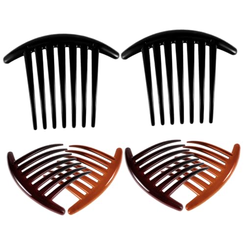 CIYODO 6 Stück Teiliges Französische Twist haarkämme aus Geruchsfreiem Kunststoff Leicht mit Glatter Oberfläche und Runden Kanten als Haarschmuck für Frauen und Mädchen bei Partys CIYODO 6 Stück Teiliges Französische Twist haarkämme aus Geruchsfreiem Kunststoff Leicht mit Glatter Oberfläche und Runden Kanten als Haarschmuck für Frauen und Mädchen bei Partys von CIYODO