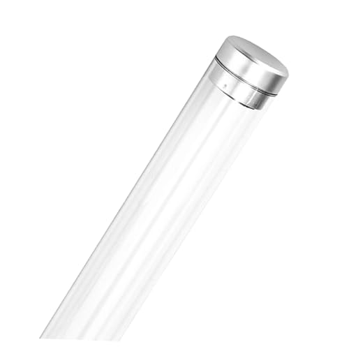 CIYODO 6 Stück Transparente Pen Display Box Acryl Stift Aufbewahrungsetui Robust Stoßfest für Kugelschreiber Bleistifte Pens für Schule Büro und Zuhause von CIYODO