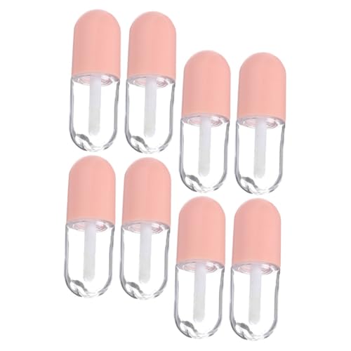 CIYODO 8 Stück Teiliges Klare Nachfüllbare Lipgloss Tuben Kosmetikbehälter aus Langlebigem Kunststoff für Lippenöl Lippenbalsam Lippenstift und Flüssigen Lidschatten für Unterwegs CIYODO 8 Stück Teiliges Klare Nachfüllbare Lipgloss Tuben Kosmetikbehälter aus Langlebigem Kunststoff für Lippenöl Lippenbalsam Lippenstift und Flüssigen Lidschatten für Unterwegs von CIYODO