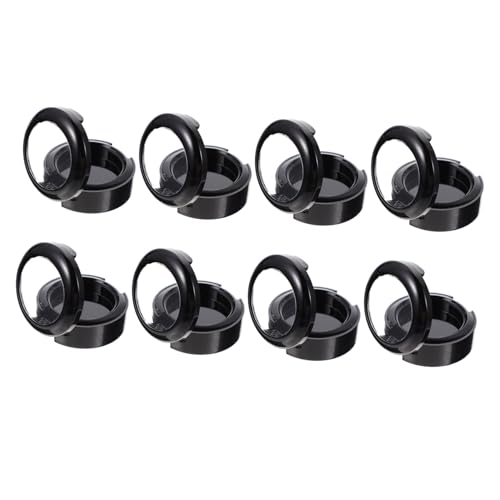 CIYODO 8 Stück Teiliges Lidschatten Nachfüllbox Innenmaß Weiß Kompakte Makeup Organizer Box für Lidschatten und Foundation Leicht und Langlebig für Zuhause und Studentenwohnheim von CIYODO