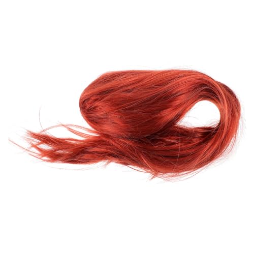 CIYODO Punk Stil Cosplay Perücke Für Halloween Lange Orangefarbene Synthetische Haare Für Themenpartys Maskeraden Und Bühnenaufführungen Unisex Extrem Voluminös Und Natürlich von CIYODO