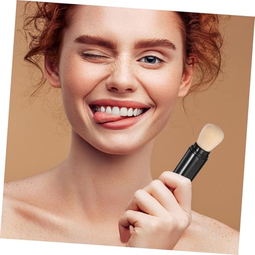 CIYODO Automatischer Puderpinsel Make up Pinsel für Frauen Leicht Tragbar Nachfüllbarer Lose Puder applikator Präzise Anwendung Langlebig und Einfach zu Verstauen von CIYODO