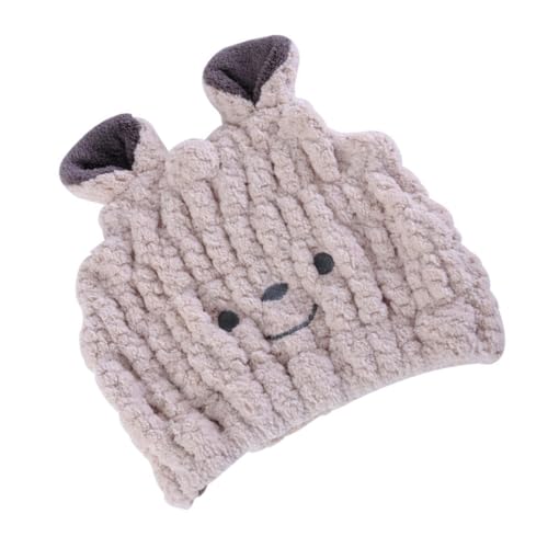 CIYODO Bademütze Saugstarkes Schnelltrocknendes Haarhandtuch für Junge Mädchen Weiche Badekappe für Haartypen Leicht Praktisch und Schonend für Gesundes Haarpflegeerlebnis von CIYODO