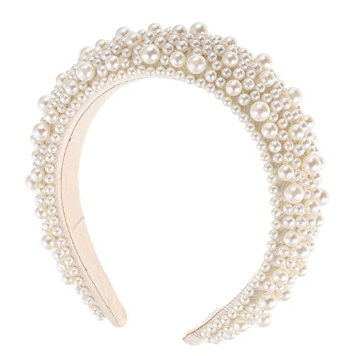 CIYODO Barocke Perlen Haarbänder für Damen Stirnband für Hochzeiten und Partys Komfortabel und Leicht für Makeup und Festliche Anlässe CIYODO Barocke Perlen Haarbänder für Damen Stirnband für Hochzeiten und Partys Komfortabel und Leicht für Makeup und Festliche Anlässe von CIYODO