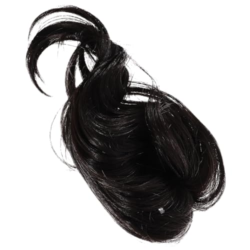 CIYODO Bun Haarteil Clip in Haarverlängerung Synthetisch Braun schwarz Leichter Haarklaue Dutt Haarclip für Damen Einfach zu Befestigen Flauschiges Volumen für Partys und Alltag von CIYODO