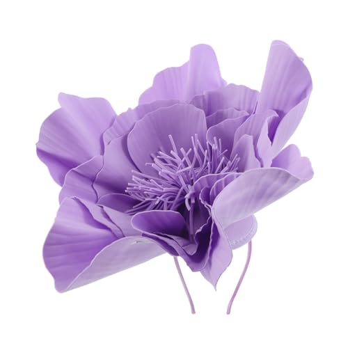 CIYODO Damen Kopfschmuck Blumen Haarschmuck Fascinator Für Teepartys Blumen Fascinator Für Teepartys Stirnband Hochzeitskopfschmuck Blumenkopfschmuck Für Mädchen Kopfschmuck Für von CIYODO